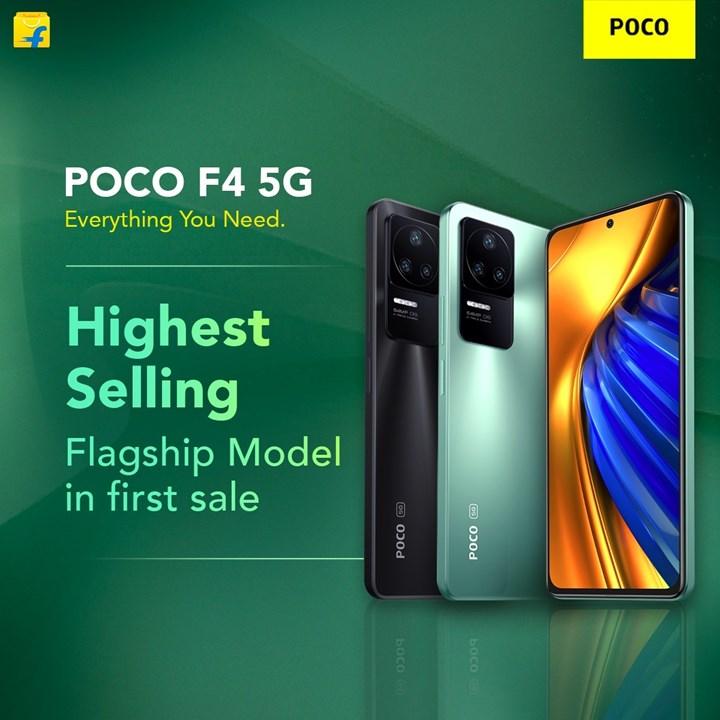 Poco F4 5G’ye büyük ilgi: Yeni bir satış rekoruna imza attı